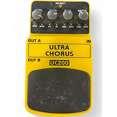 Used Behringer ultra chorus uc200 Effect Pedal