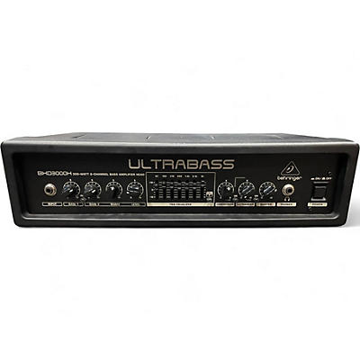 Used Behringer ultrabass BXD3000H Bass Amp Head