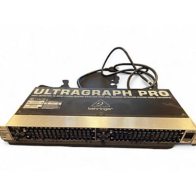 Used Behringer ultragraph pro Equalizer