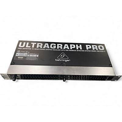 Behringer Used Behringer ultragraph pro fbq1502hd Equalizer