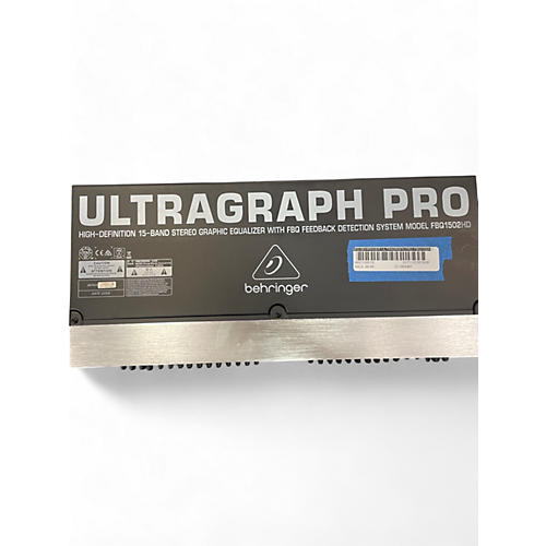 Behringer Used Behringer ultragraph pro fbq1502hd Equalizer