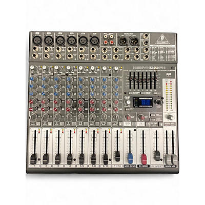 Used Behringer xenyx 1222fx Unpowered Mixer