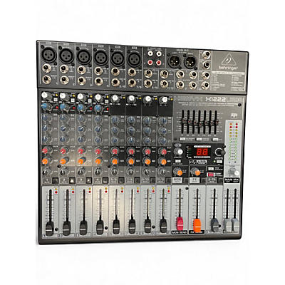 Used Behringer xenyx 1222usb Unpowered Mixer