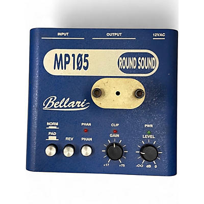 Used Bellari MP105 Round Sound Microphone Preamp