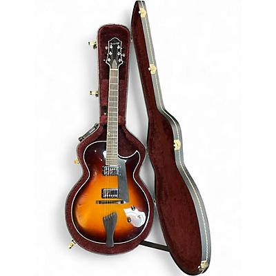Used Benedetto Guitars Bambino Antique Burst Hollow Body Electric Guitar