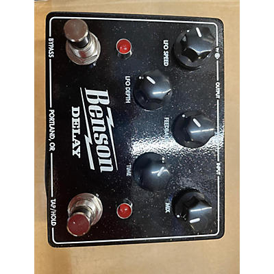 Benson Amps Used Benson Amps DELAY Effect Pedal