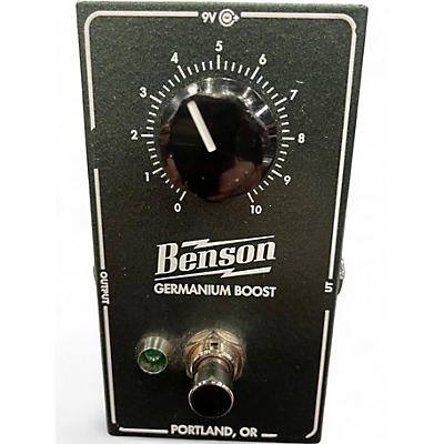 Used Benson Amps GERMANIUM BOOST Effect Pedal