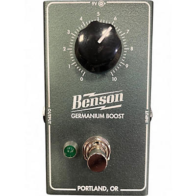 Used Benson Amps GERMANIUM BOOST Effect Pedal