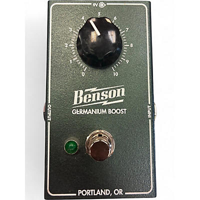 Used Benson Amps GERMANIUM BOOST Effect Pedal