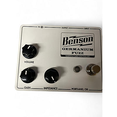 Used Benson Amps GERMANIUM FUZZ Effect Pedal