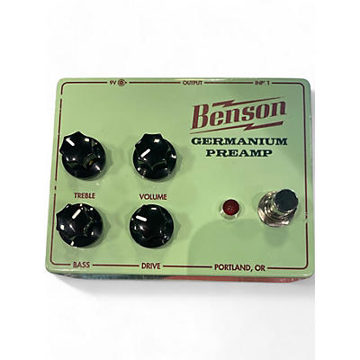 Benson Amps Used Benson Amps GERMANIUM PREAMP Effect Pedal