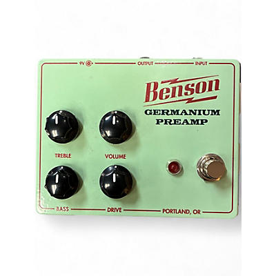 Used Benson Amps GERMANIUM PREAMP Effect Pedal