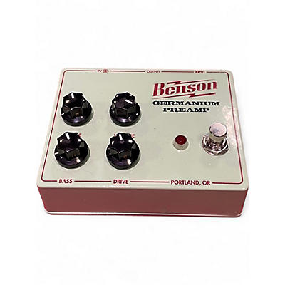 Used Benson Amps GERMANIUM PREAMP Effect Pedal