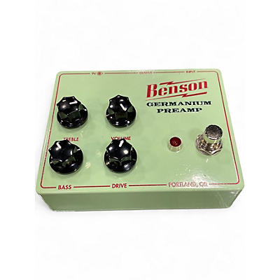 Used Benson Amps GERMANIUM PREAMP Guitar Preamp