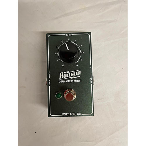 Benson Amps Used Benson Amps Germanium Boost Effect Pedal