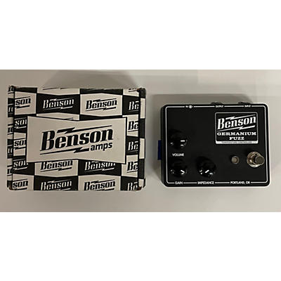 Benson Amps Used Benson Amps Germanium Fuzz Effect Pedal