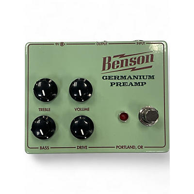 Used Benson Amps Germanium Preamp Effect Pedal