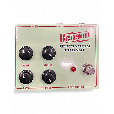 Used Benson Amps Germanium Preamp Effect Pedal