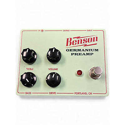 Used Benson Amps Germanium Preamp Effect Pedal