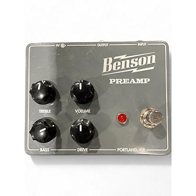 Used Benson Amps Pre Amp Effect Pedal