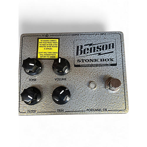 Benson Amps Used Benson Amps STONK BOX Effect Pedal