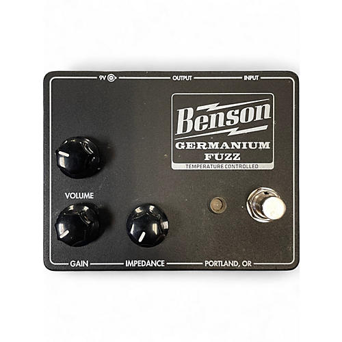 Used Benson Amps germanium fuzz Effect Pedal
