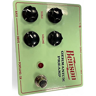 Used Benson Amps germanium preamp Effect Pedal