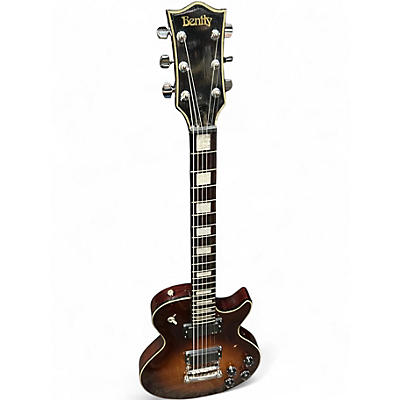 Used Bently LP1 Tobacco Burst Solid Body Electric Guitar