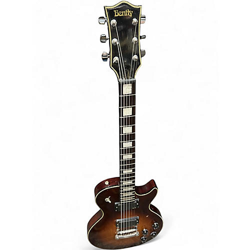 Used Bently LP1 Tobacco Burst Solid Body Electric Guitar Tobacco Burst