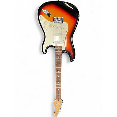 Used Bently STRAT SYLE 2 Tone Sunburst Solid Body Electric Guitar