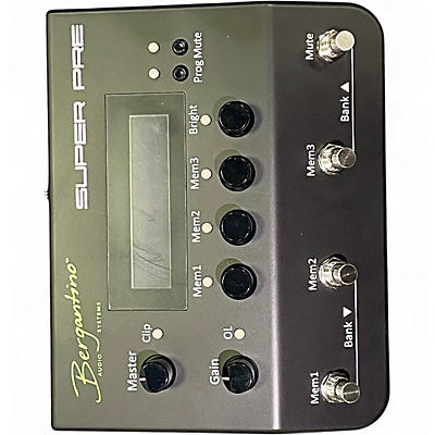 Used Bergantino super pre Bass Preamp