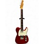 Used Berly T Style relic Metallic Red Solid Body Electric Guitar Metallic Red