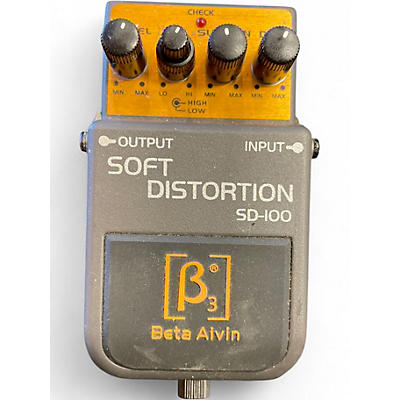 Used Beta Aivin Soft Distortion Effect Pedal