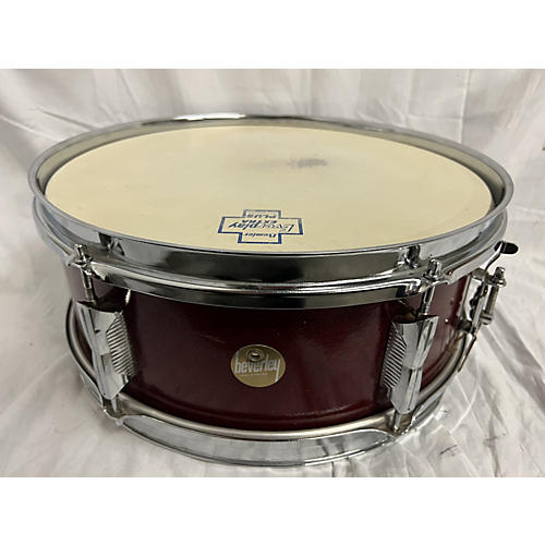 Beverley Used Beverley 5.5X14 60s Jazzset Made In England Drum Red Sparkle Red Sparkle 10