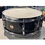 Used Used Beverly 14X5.5 Deluxe Snare Drum Black Pearl Black Pearl 211