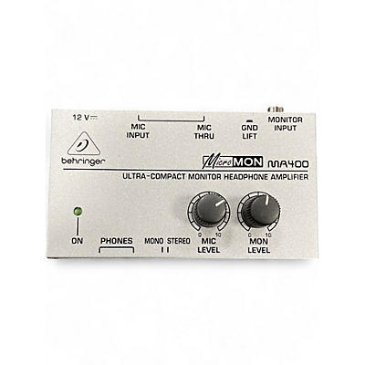 Used Bheringer MA400 Headphone Amp