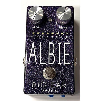Used Big Ear Pedals Albie Purple Effect Pedal