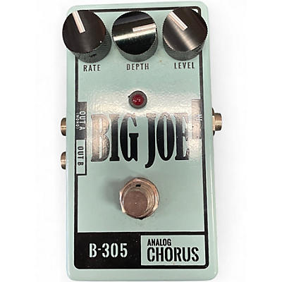 Used Big Joe Stomp Box Company ANALOG CHORUS Effect Pedal