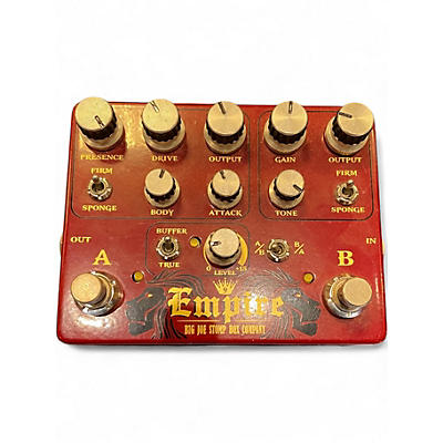 Used Big Joe Stomp Box Company EMPIRE Effect Pedal