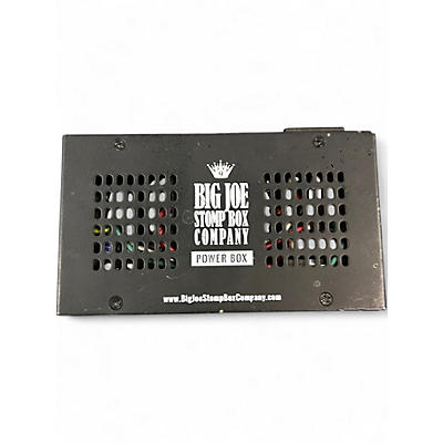 Used Big Joe Stomp Box Company POWER BOX Power Supply