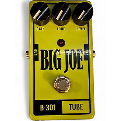 Used Big Joe Stomp Box Company b301 tube overdrive Effect Pedal
