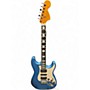 Used Big River S Style Blue Solid Body Electric Guitar Blue