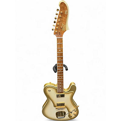 Used Bilt ESG Gold Antigua Solid Body Electric Guitar