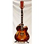 Used Birchwood Used Birchwood Hollow Body Guitar Sunburst Solid Body Electric Guitar Sunburst