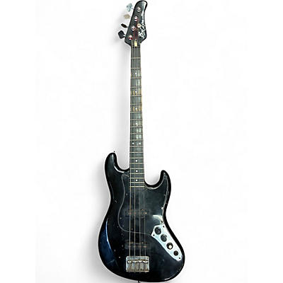 Used Biscayne Four Miami Series  Black  Electric Bass Guitar