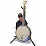 Used Bishline Patriot LEFT HANDED Natural Banjo Natural