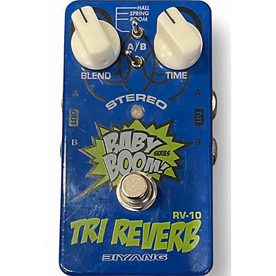 Used Biyang BABY BOOM REVERB Effect Pedal