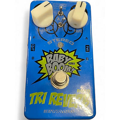 Used Biyang BABYBOOM RV10 TRI REVERB Effect Pedal