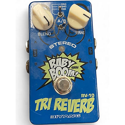 Used Biyang Baby Boom Tri Reverb Effect Pedal