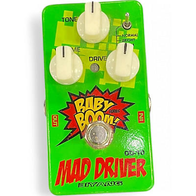 Used Biyang Babyboom OD-10 Mad Driver Overdrive Effect Pedal